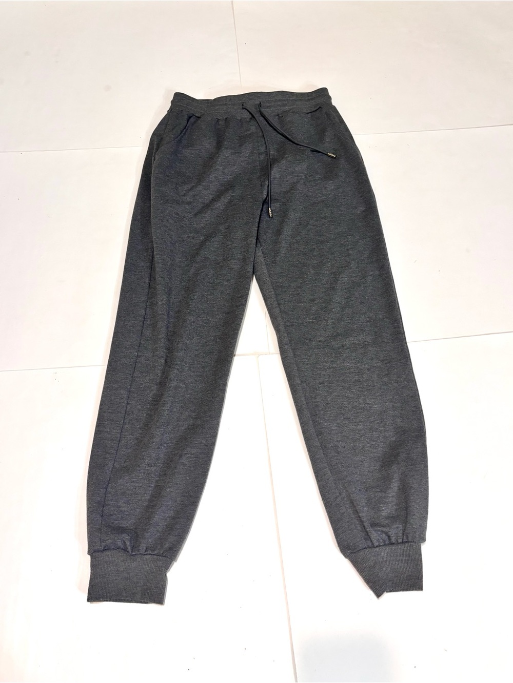 64. Charcoal Drawstring Jogger Pants - Women's Track Pants